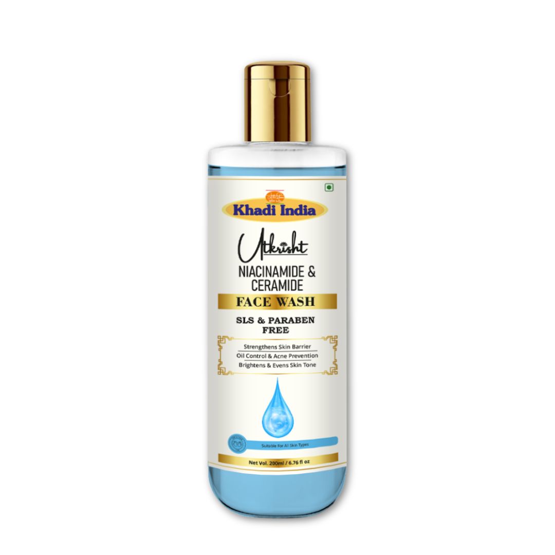 Utkrisht Khadi Niacinamide & Ceramide Face Wash 200ml 