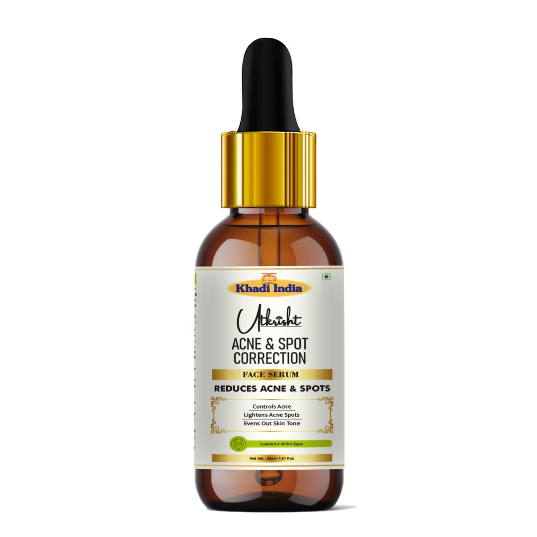 Utkristh Khadi Acne & Spot Correction Face Serum 30 Ml - Feature: Skin Brightening