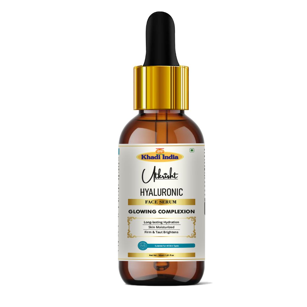 Utkristh Khadi Hyaluronic Face Serum 30 Ml - Best For: Daily Use