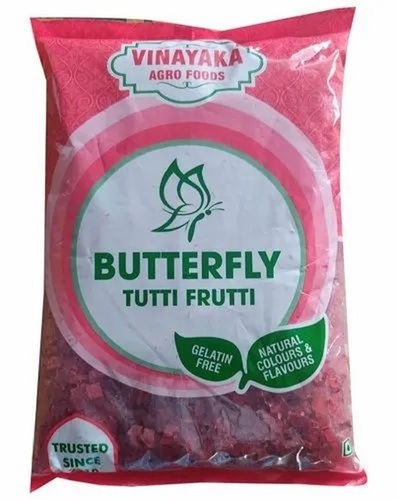Butterfly Red Sweet Candied Papaya Glazed Tutti Frutti Cherry