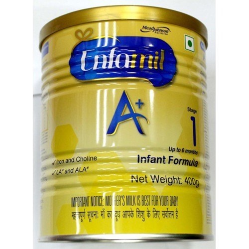 Enfamil A+ Stage 1 Infant Formula Powder (0 To 6 Months) 400Gm