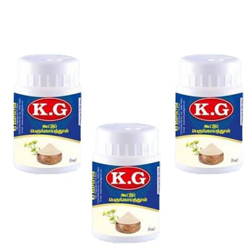 K.G Asafoetida 50G Silver Perungayam Powder (Pack Of 3) - Shelf Life: 6 Months