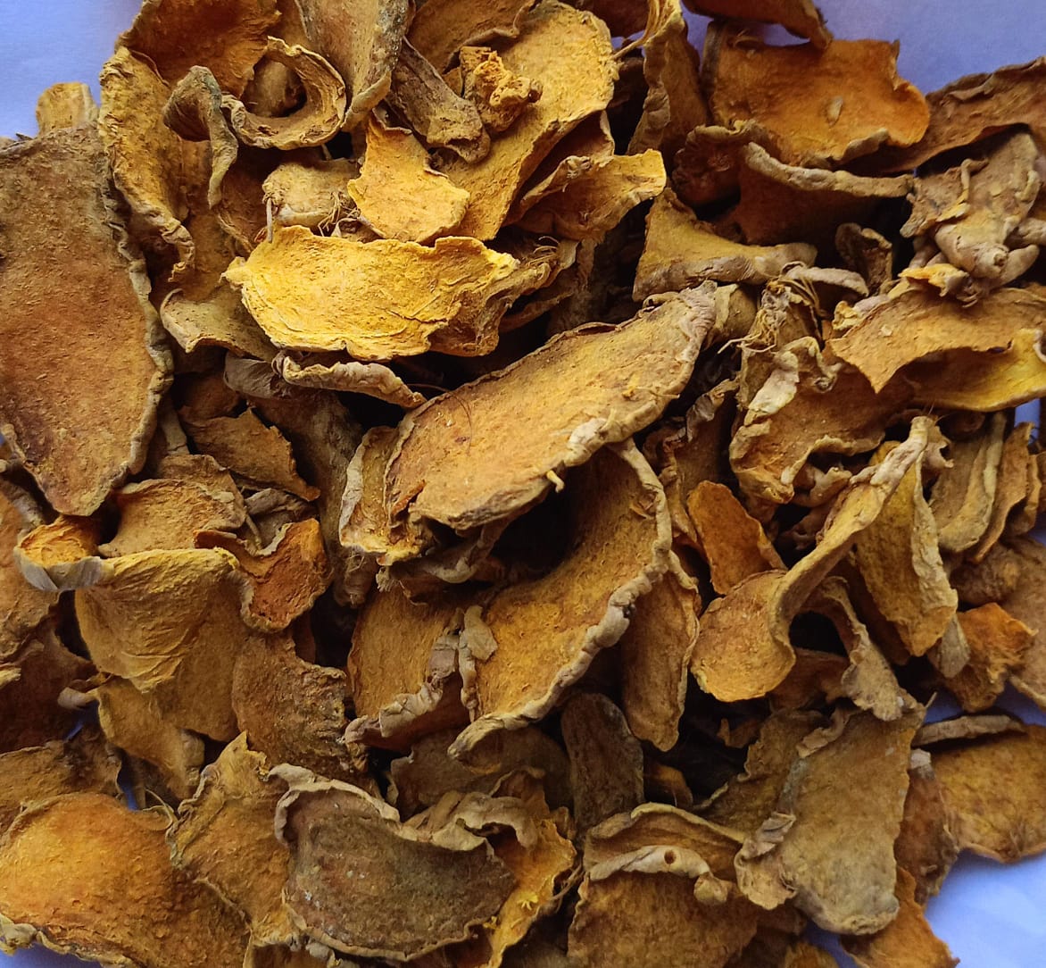 Organic Turmeric Slice Dried 2% Curcumin