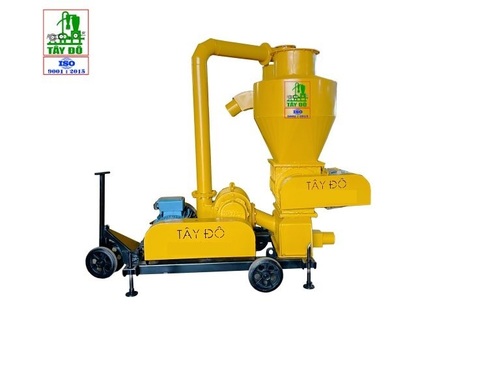 Rice Husk Pneumatic Vacuum Conveyor - Color: Yellow