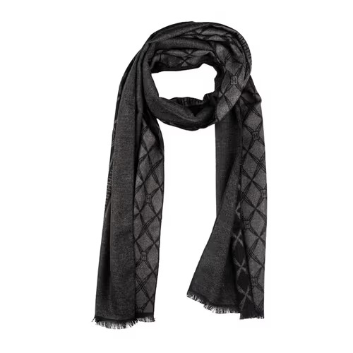 Woolen Scarf - Color: Black