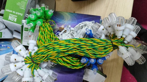 Flexible Wiring Led String Lights - Color: All