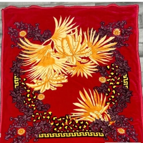 Multicolor Double Mink Blankets