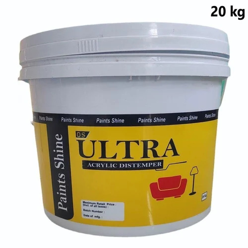 Paints Shine Ultra Acrylic Distemper Paint - Chemical Name: Barium Sulphate
