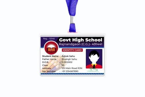 Plastic Id Card Holder