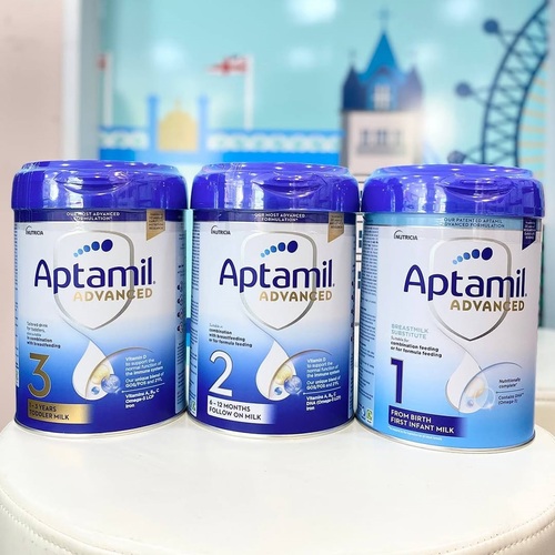 Aptamil Advanced 1,2 and 3 First Infant Milk (0m+) - 800g