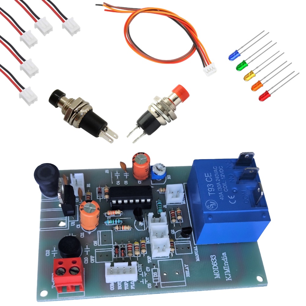 Fully Automatic Water Level Controller Circuit Board