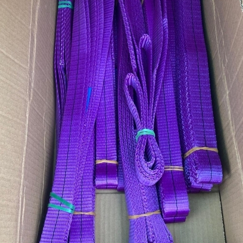 Nylon polyester webbing sling lifting belt