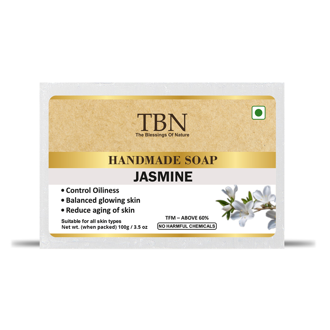 Tbn Handmade Jasmine Bath Soap 100gm
