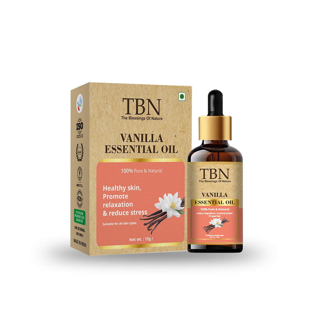 Tbn Natural Vanilla Essential Oil 15Ml - Age Group: All Age Group