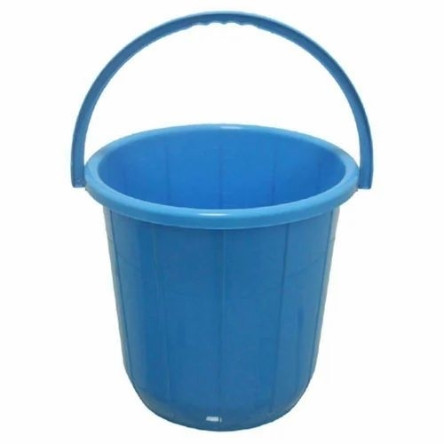 Blue Plastic Bucket