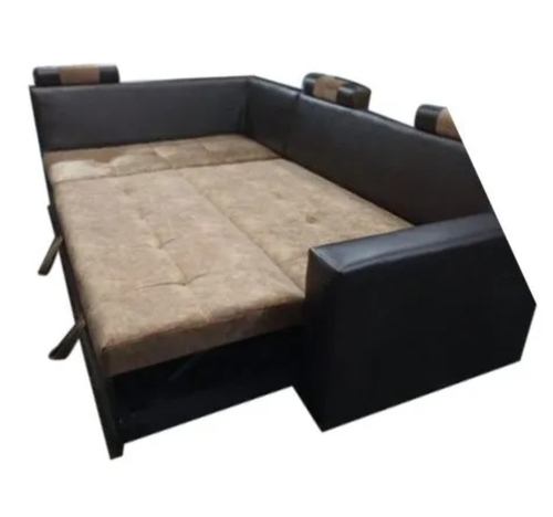 High Density L Shape Foam Sofa Cum Bed