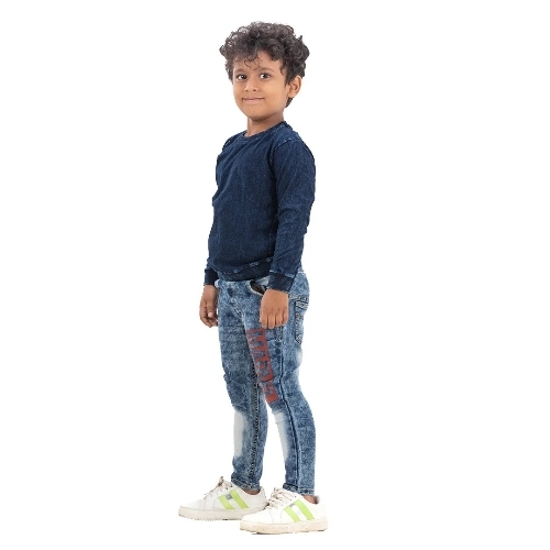Kids Denim T Shirt And Jeans By Bq Kidz Hut