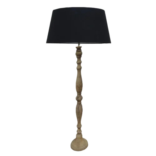 Metal Floor Lamps - Color: Black