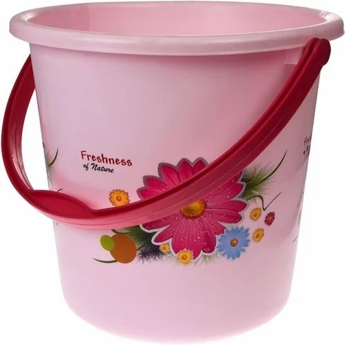 Pink Plastic Bucket 10 Liter
