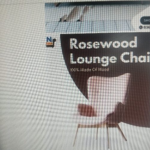 Rosewood launge chair