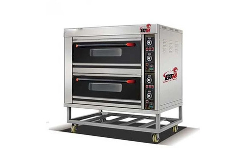 Semi Automatic Double Deck Oven