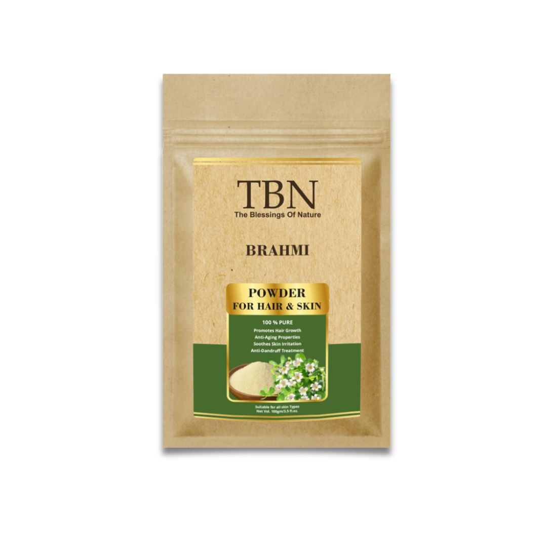 Tbn Bhrami Powder For Hair & Skin 100gm