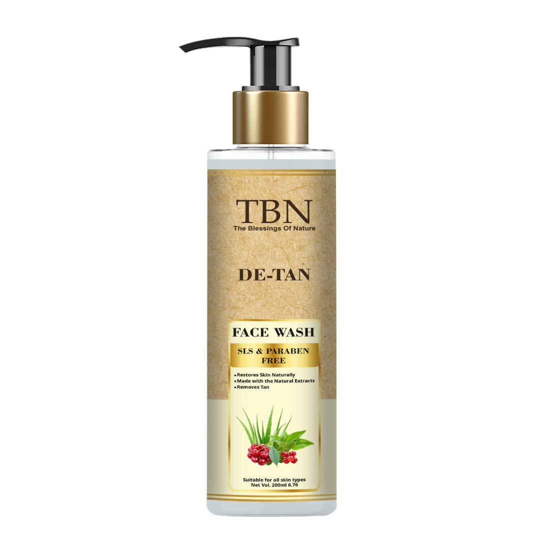 Tbn De-tan Face Wash 200 Ml - Attributes: Uv Blocking