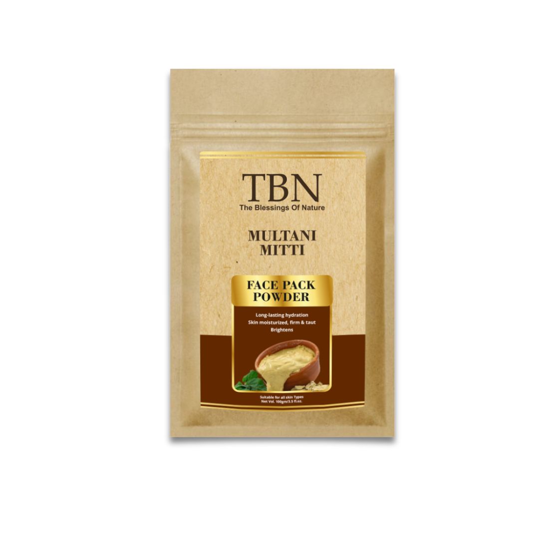 Tbn Multani Mitti Face Pack Powder 100gm