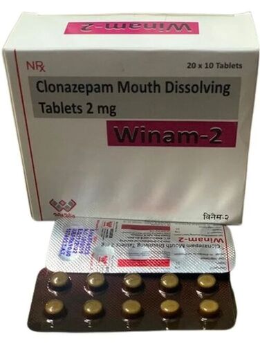Winam Clonazepam 2 Mg Tablets