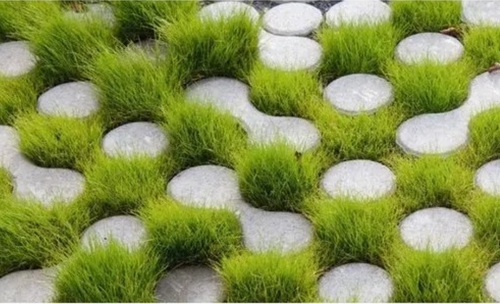 Highly Durable Concrete Grass Pavers Block