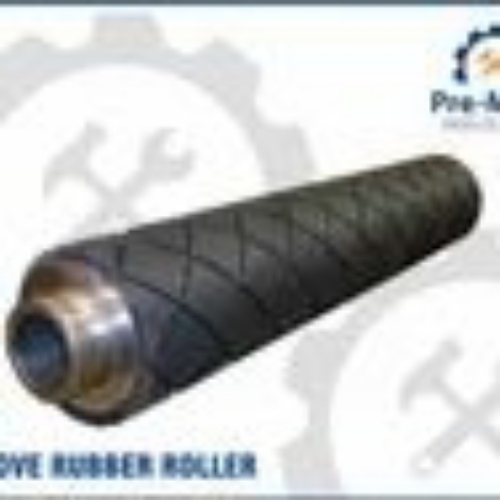 Industrial Chemical Resistant Rubber Curved Bar Expander Roll 1