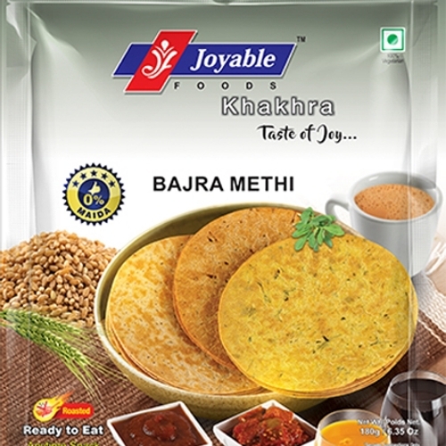 Tasty Bajra Methi Khakhra