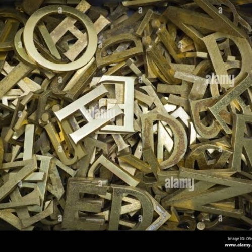 Brass Letters
