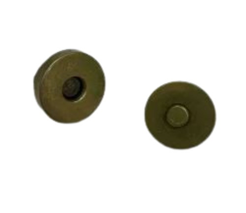 Brass Round Button