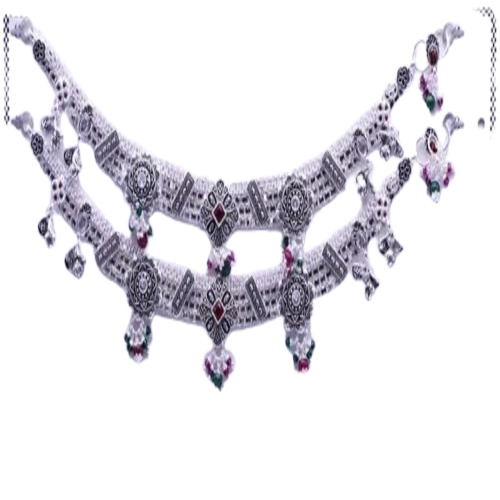 Designer Ladies Silver Anklet