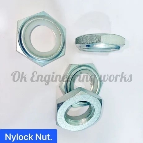 Mild Steel Hex Nylock Nut