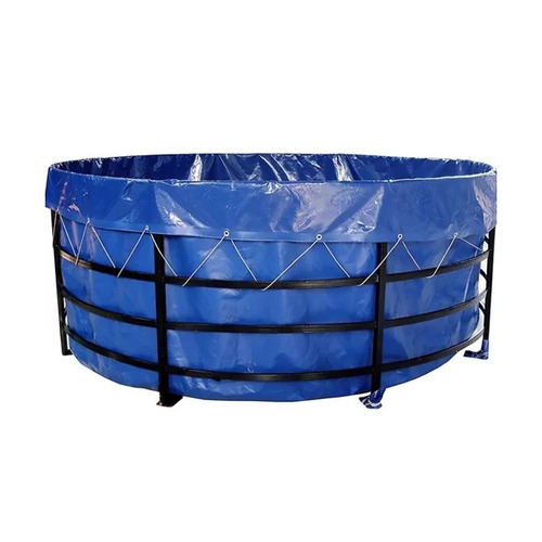 PVC Coated Biofloc Fish Farming Tank 5 Diameter