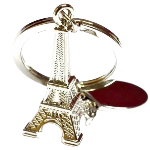 Eiffel Tower Metal Keychain