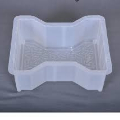 Plastic interlocking mould