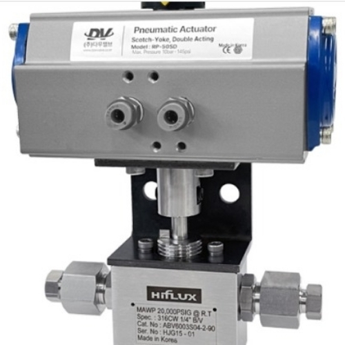 Pneumatic Actuator Ball Valve