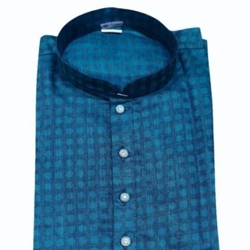 Printed Men Cotton Traditional Kurta