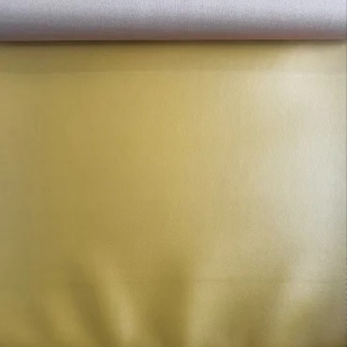 PVC PU Rexine Yellow Leather