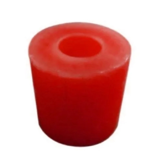 Red Textile Wax Roll - Shape: Pillar