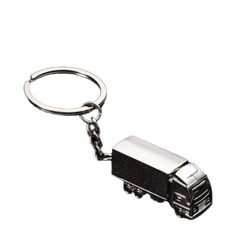 Truck Shape Metal Keychain