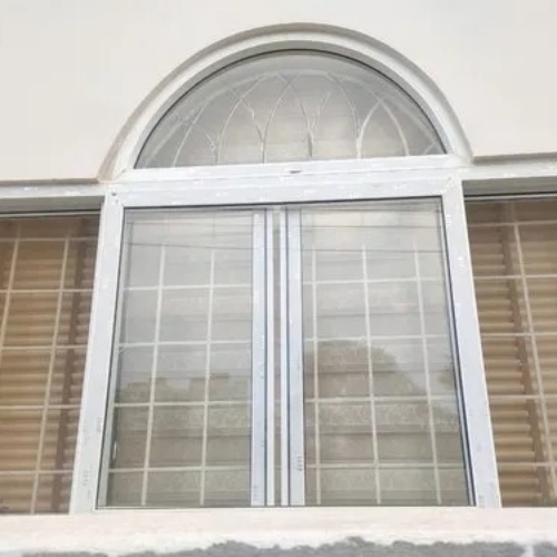 White Upvc Window