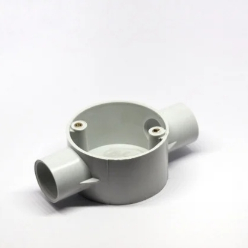 2 Way Pvc Circular Junction Box