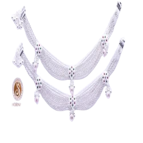 Daily Wear Silver Anklets