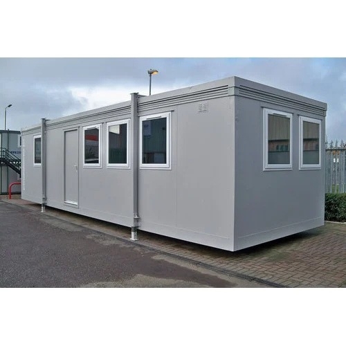 Mild Steel Office Container Cabin - Color: Multicolour