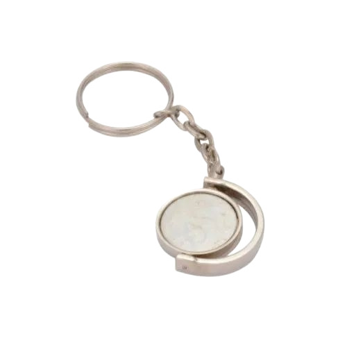 Round Metal Keychains