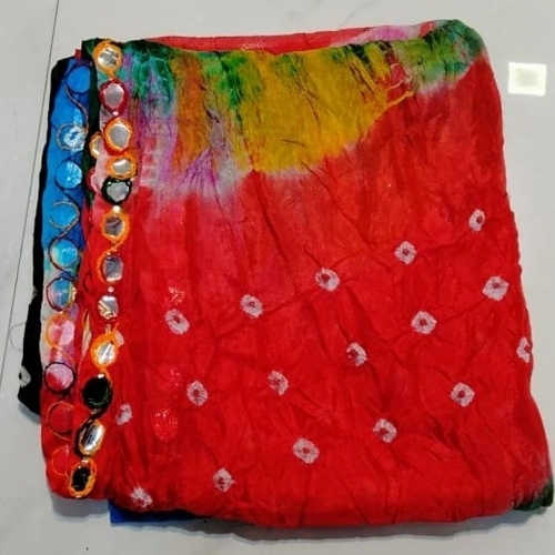 Silk Bandhani Dupatta